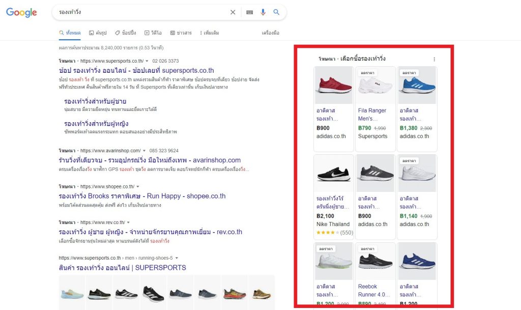 googl ads shopping